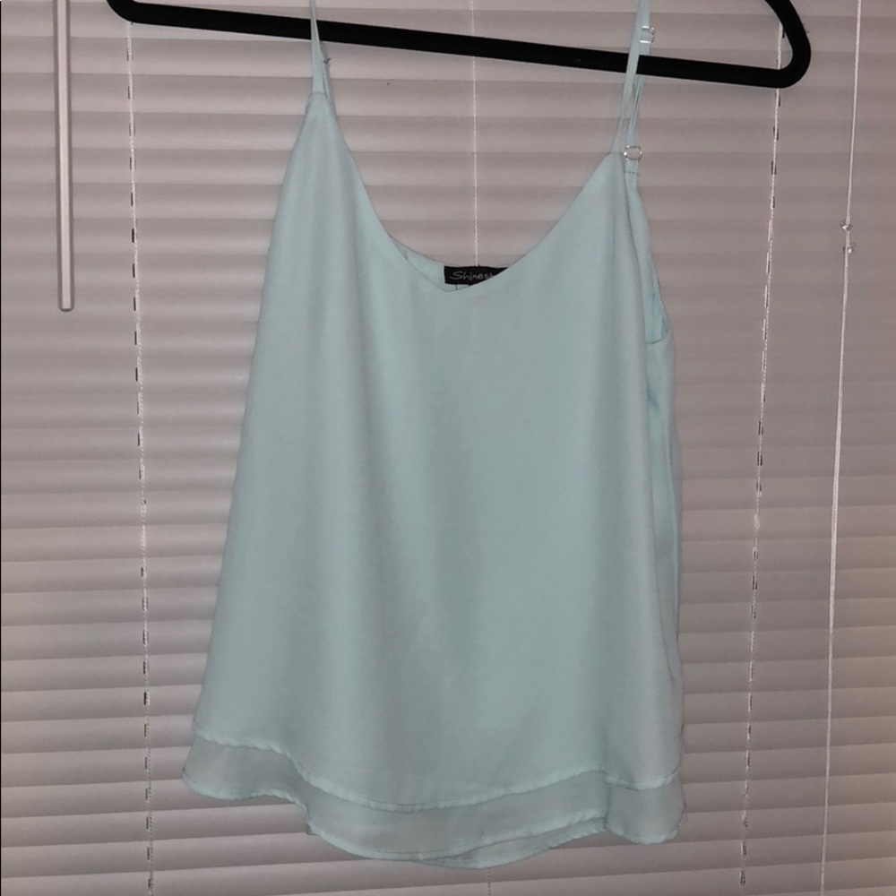 Tiffany blue tank top!